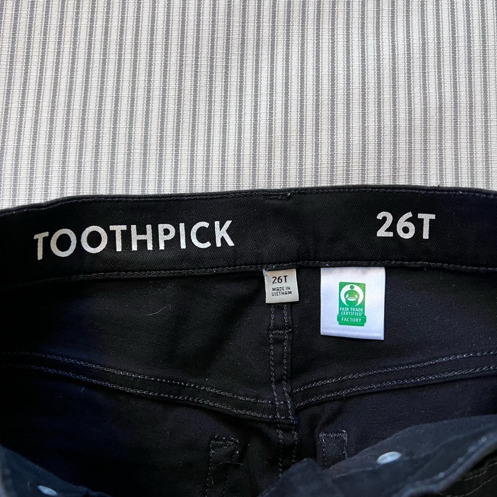 Jcrew High Rise Toothpick Jean - Picture 3 of 4